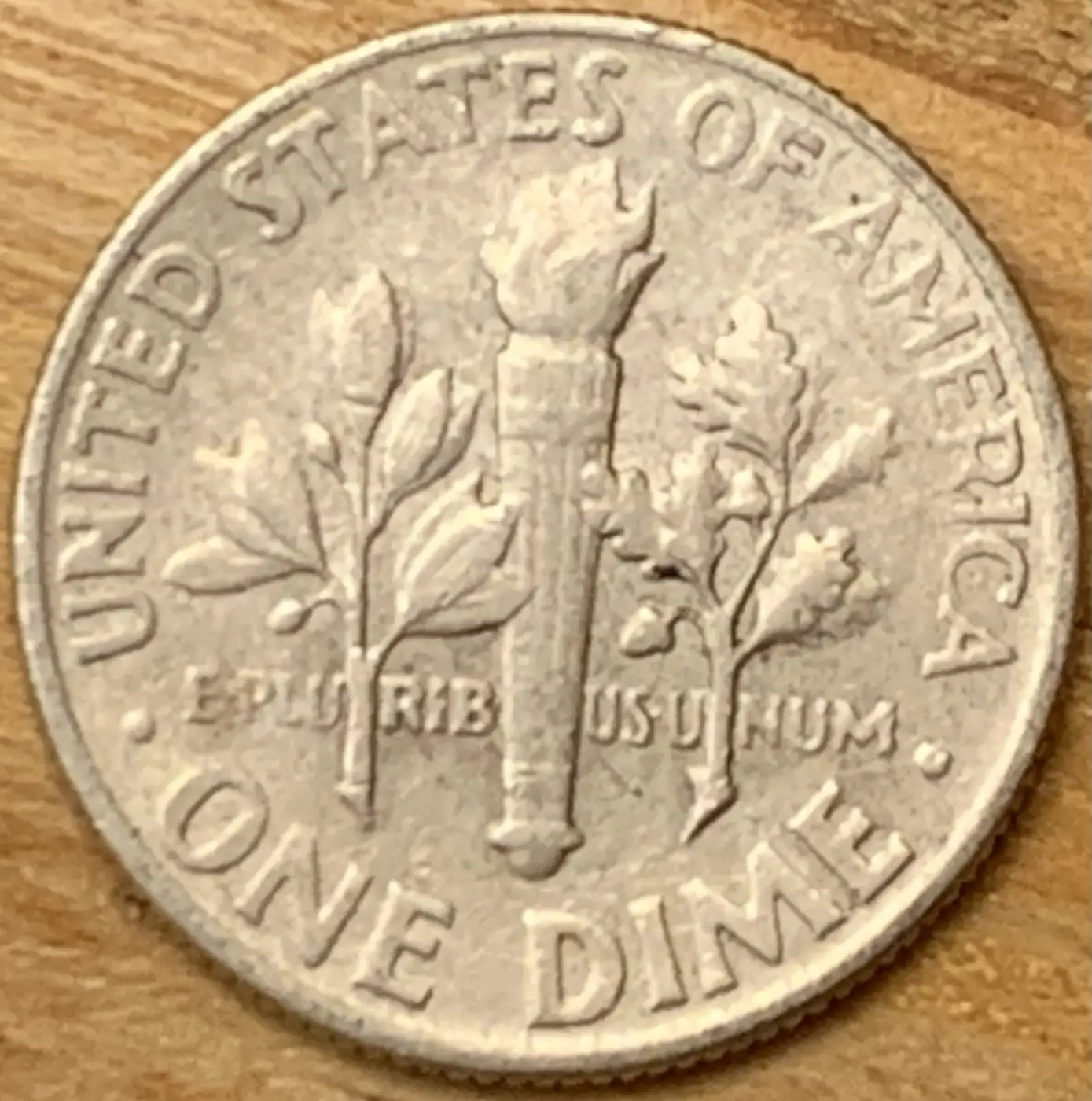 1964---P-Silver-Roosevelt-Dime-Found-In-Bag-Of-Change
